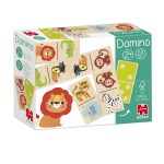 Juego de domino de madera - animales de la selva