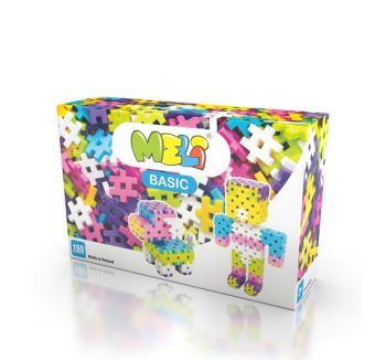 Bloques construcción meli basic pastel 150 piezas