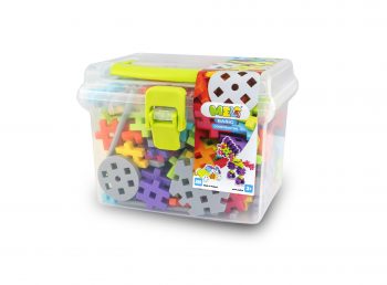 Bloques de construcción meli constructor travel box  250 piezas