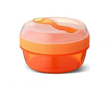 Caja de almuerzo con tapa refrigerante
