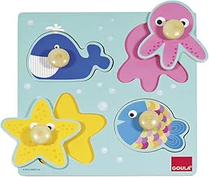 Puzzle animales del mar