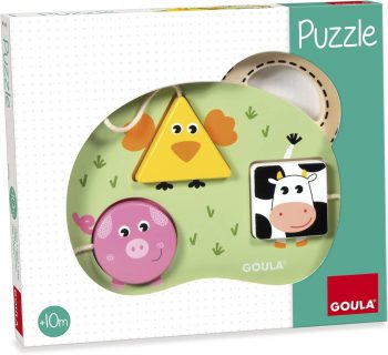Puzzle de animales de la granja