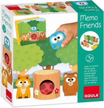 Juego de memoria memo friends