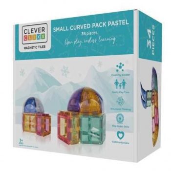 Cleverclixx curvo pastel 34 piezas
