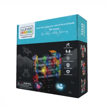 Cleverclixx pista bolas luminosas 100 piezas
