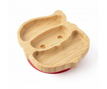 Plato de papa noel bamboo