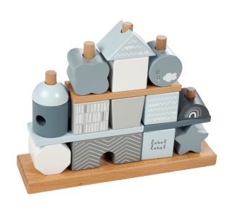 Bloque de casa apilable