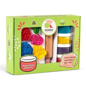 Set de plastilinas natural unicornios
