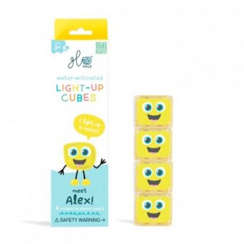 Cubos luminosos Alex amarillo