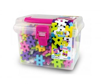 Bloques de construcción meli pastel travelbox 250 piezas
