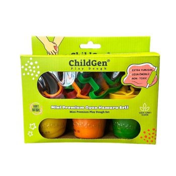 Set plastilinas mini 8 moldes + 3 plastis