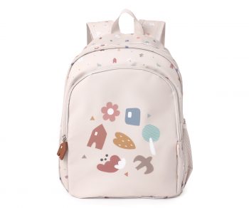 Mochila mediana naturaleza+llavero