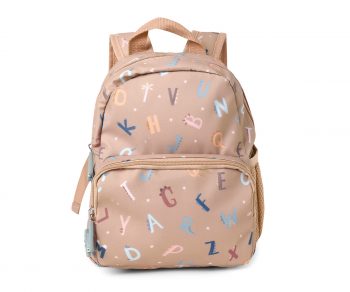 Mochila infantil letras divertidas