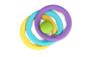 Aros de colores con pelota