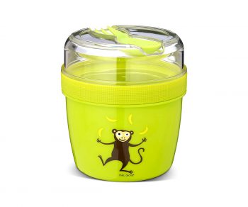 Caja de almuerzo grande con tapa refrigerante (varios colores)