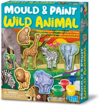 Moldea y pinta los animales de la selva