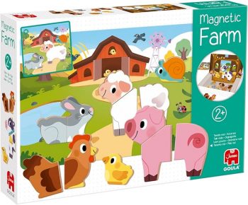 Libro magnético granja