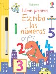 Libro pizarra. Escribo los números