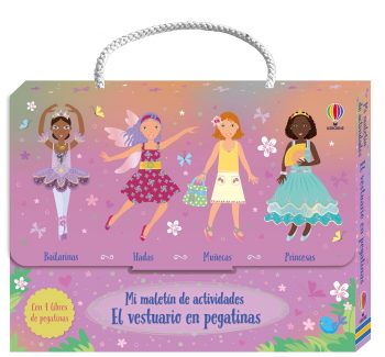 El vestuario en pegatinas - bailarinas - hadas - muñecas - princesas