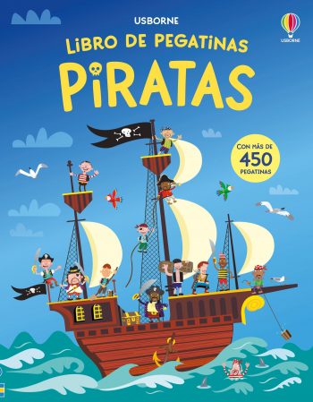 Libro de pegatinas. Piratas
