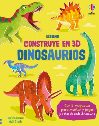 Dinosaurios. Construye en 3D