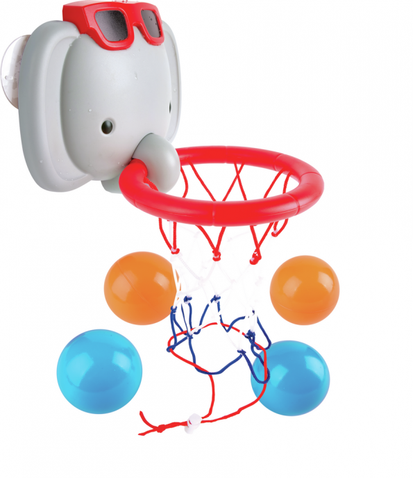 Cesta de baloncesto de baño elefante
