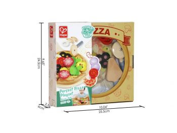 Set de pizza con ingredientes