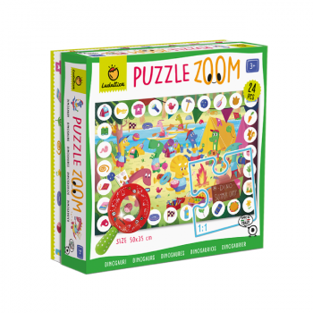 Puzzle zoom - dinosaurios