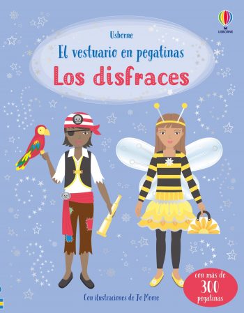 Los disfraces. El vestuario en pegatinas