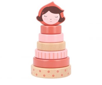 Torre apilable caperucita roja