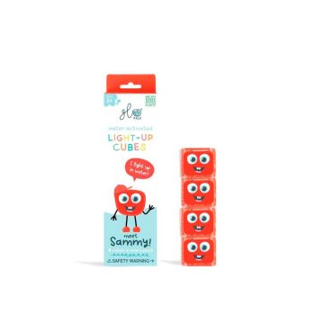 Cubos luminosos Sammy rojo