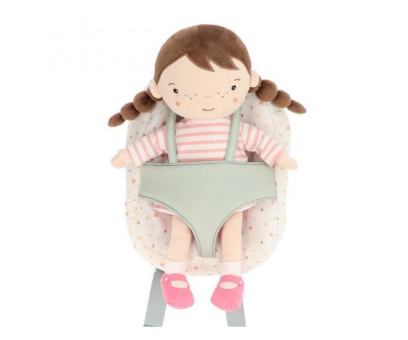 Muñeca Lola con mochila spring garden