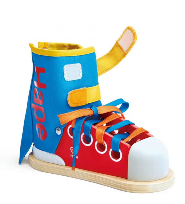 Zapatilla aprende atar cordones