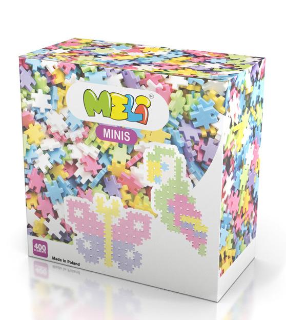 Bloques de construcción meli minis pastel 400 piezas