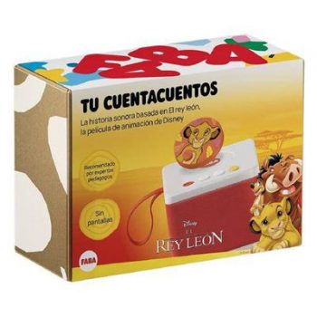 kit FABA Rey León con funda protectora y cable USB