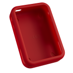 funda protectora FABA roja de silicona Patapum