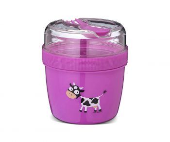 caja de almuerzo grande con tapa refrigerante