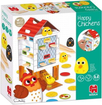 juego Happy Chickens gallinero Goula