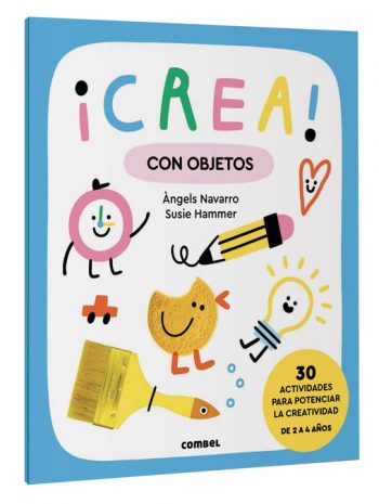 libro creativo infantil crea con objetos