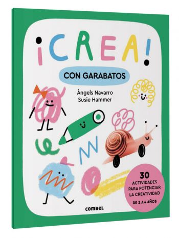 libro creativo infantil crea con garabatos