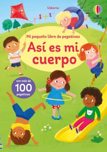 libro pegatinas Así es mi cuerpo Usborne