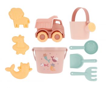 Set juguetes playa bebé Monnëka sirenas y gatos