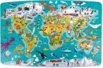 puzzle mapamundi educativo niños
