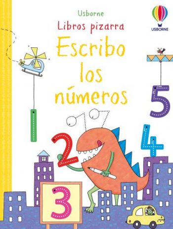 libro pizarra numeros reutilizable