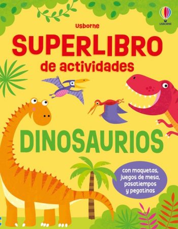 libro actividades dinosaurios niños