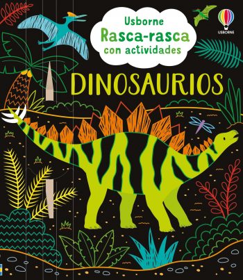 libro rasca rasca dinosaurios infantil