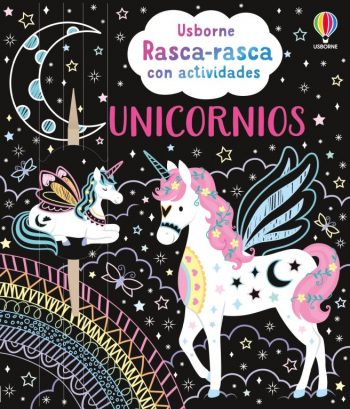 libro rasca rasca unicornios niños