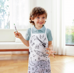 delantal infantil para colorear