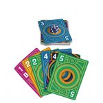 juego de cartas ringer con dado y cartas de estrategia