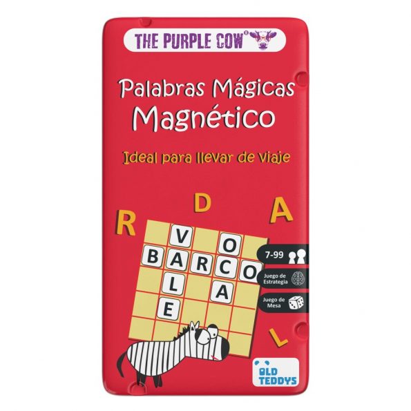 juego magnetico de viaje palabras magicas to go letras tablero crucigrama niños